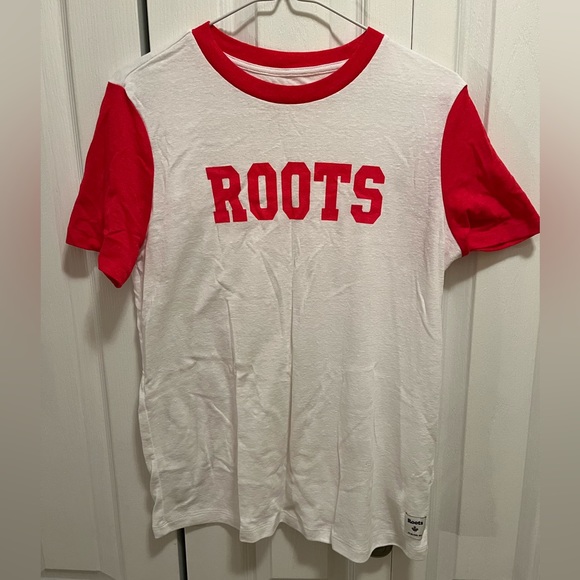 NWOT Men’s Roots Multicolour T-shirt - Picture 1 of 4